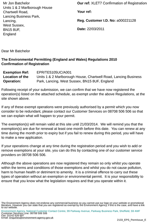Exeption 1