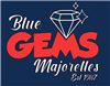 Inkjet Recycling for Blue Gems Majorettes - C165470